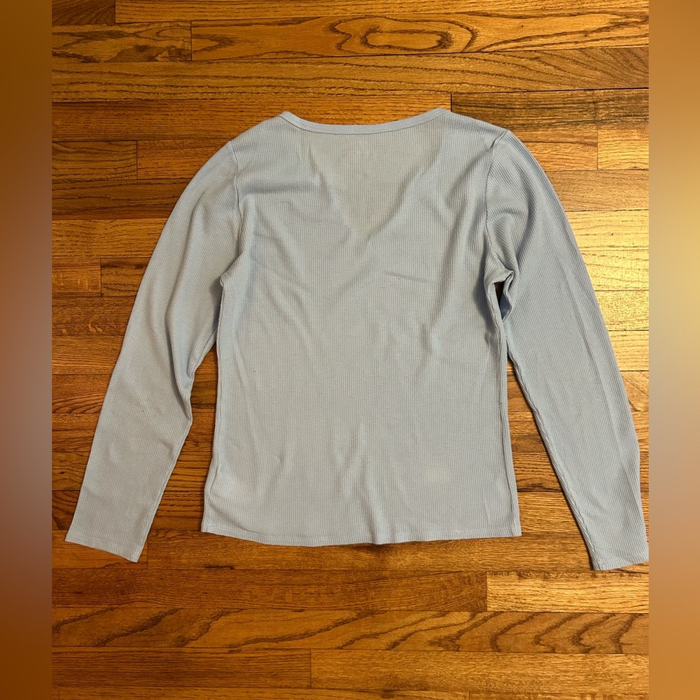 Gap Factory Fitted Waffle-Knit PJ T-Shirt (set of 2) - Picture 3 of 9